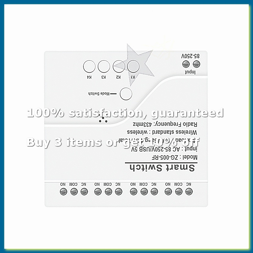 Tuya Smart Switch - 4CH Zigbee Akıllı Işık Anahtarı Modülü