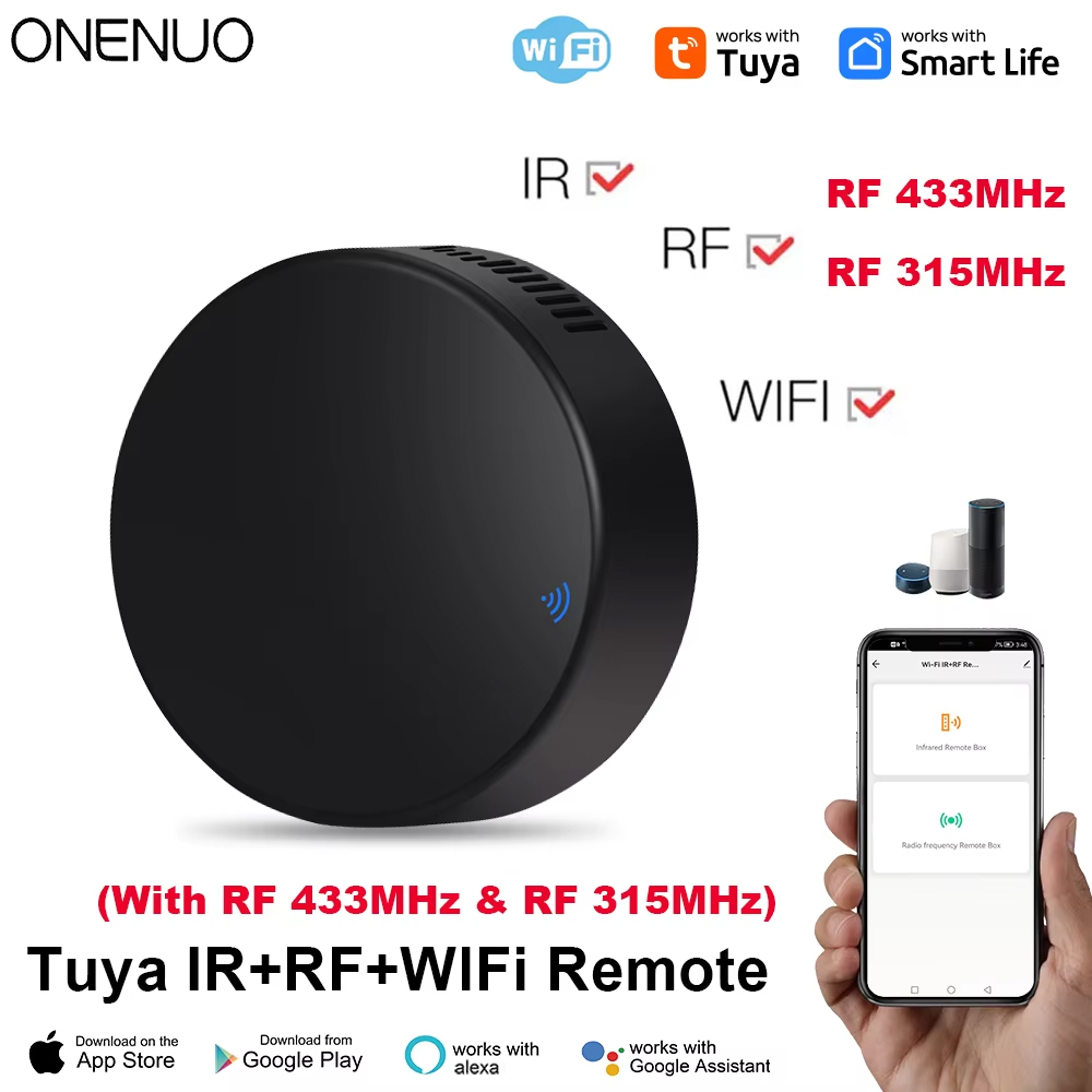 Smart Home Proxmox - Tuya WiFi RF IR Uzaktan Kumanda
