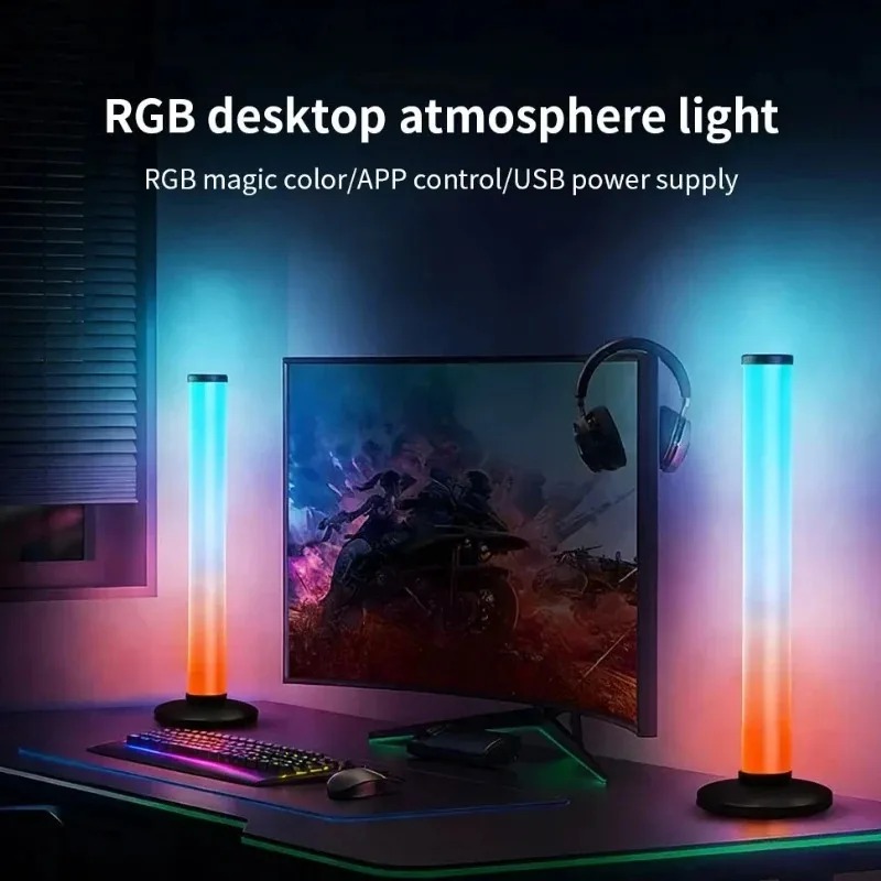Smart Home Decor - RGB LED Işık Çubuğu USB Güçlü,