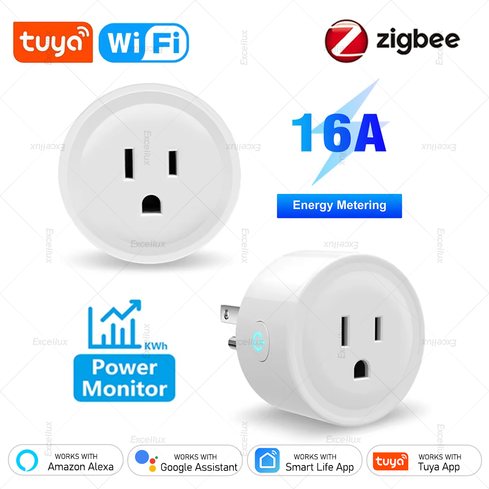 Wifi Smart Plug - Tuya 16A Akıllı Priz Zigbee WiFi