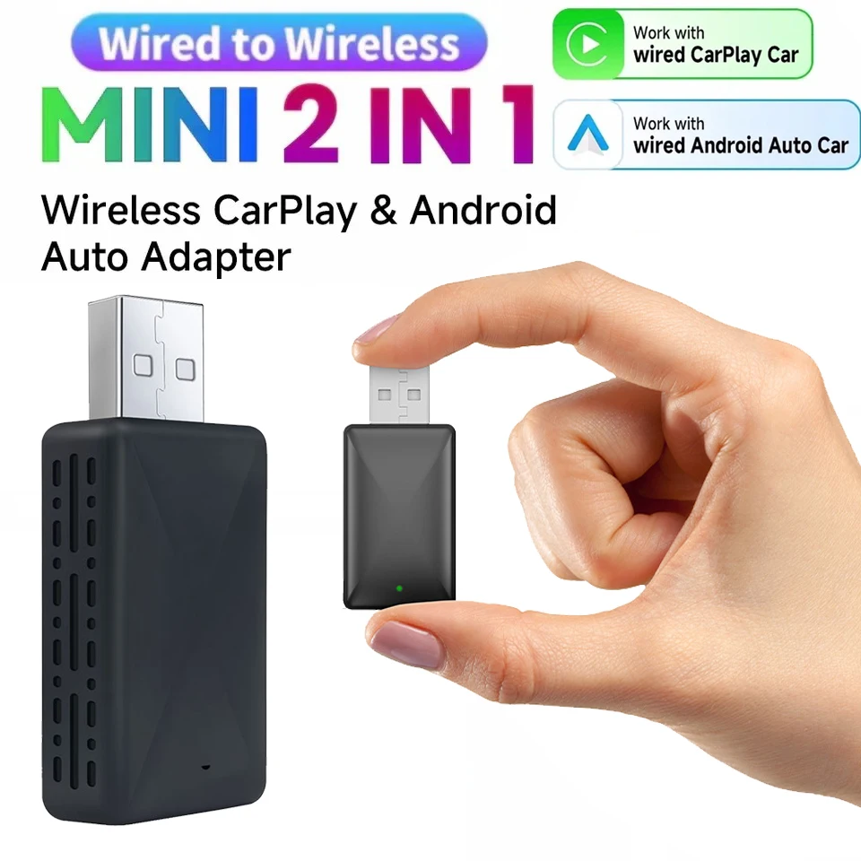 Wifi Smart Plug - ZHIYU 2'si 1 Arada Kablosuz Carplay&Android