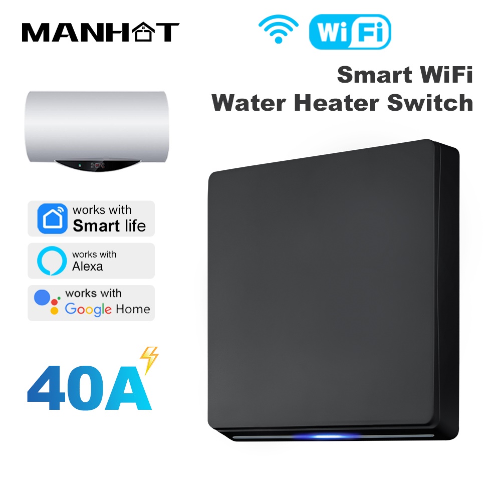 Smart Home Button - MANHOT Akıllı Wifi EU Su Isıtıcı