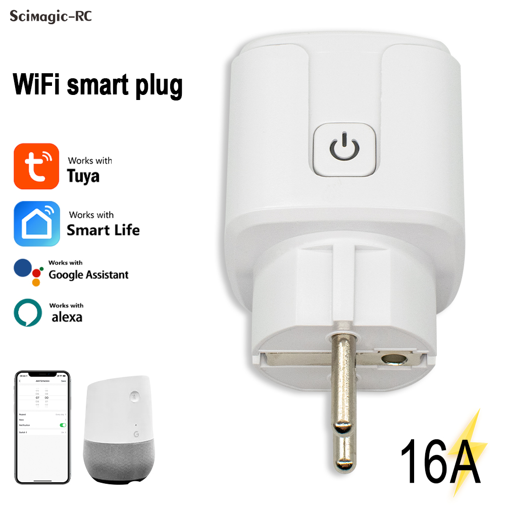 Wifi Smart Plug - Tuya Akıllı Priz WiFi Soket 16A