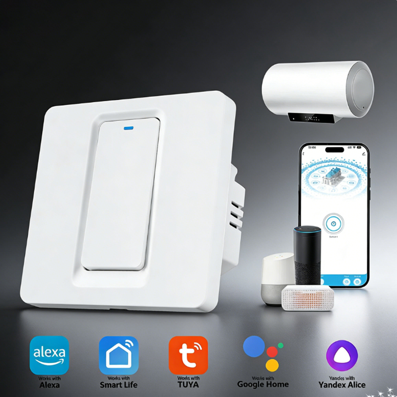Smart Home Button - Akıllı Su Isıtıcı Anahtarı/WiFi ve Bluetooth