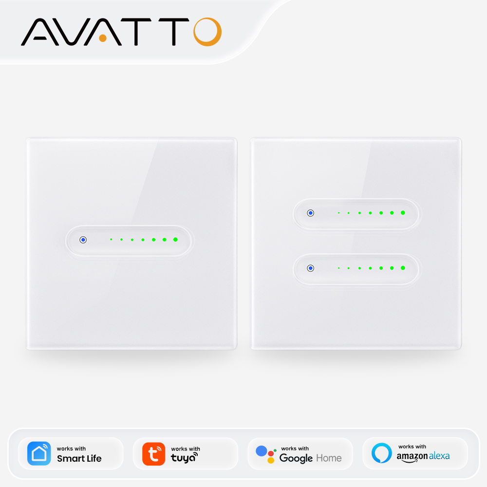 Tuya Smart Switch - AVATTO WiFi 1/2 Gang Akıllı Dimmer