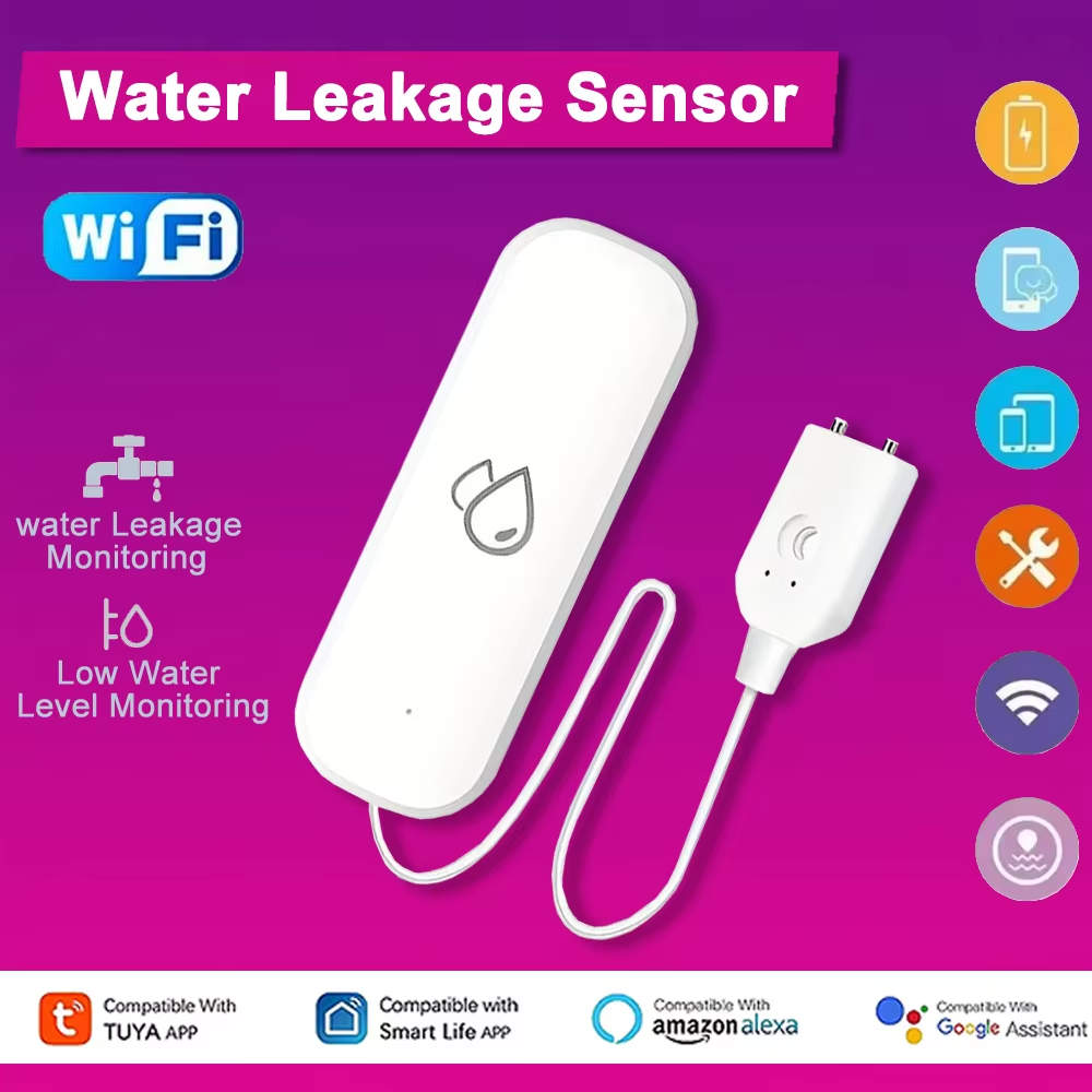 Smart Home Project - Tuya WiFi Su Kaçağı Alarm Sensörü