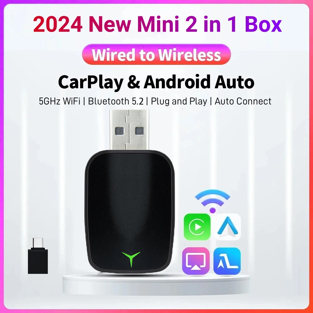 Wifi Smart Plug - Yeni Kablolu Kablosuz Carplay Android 2
