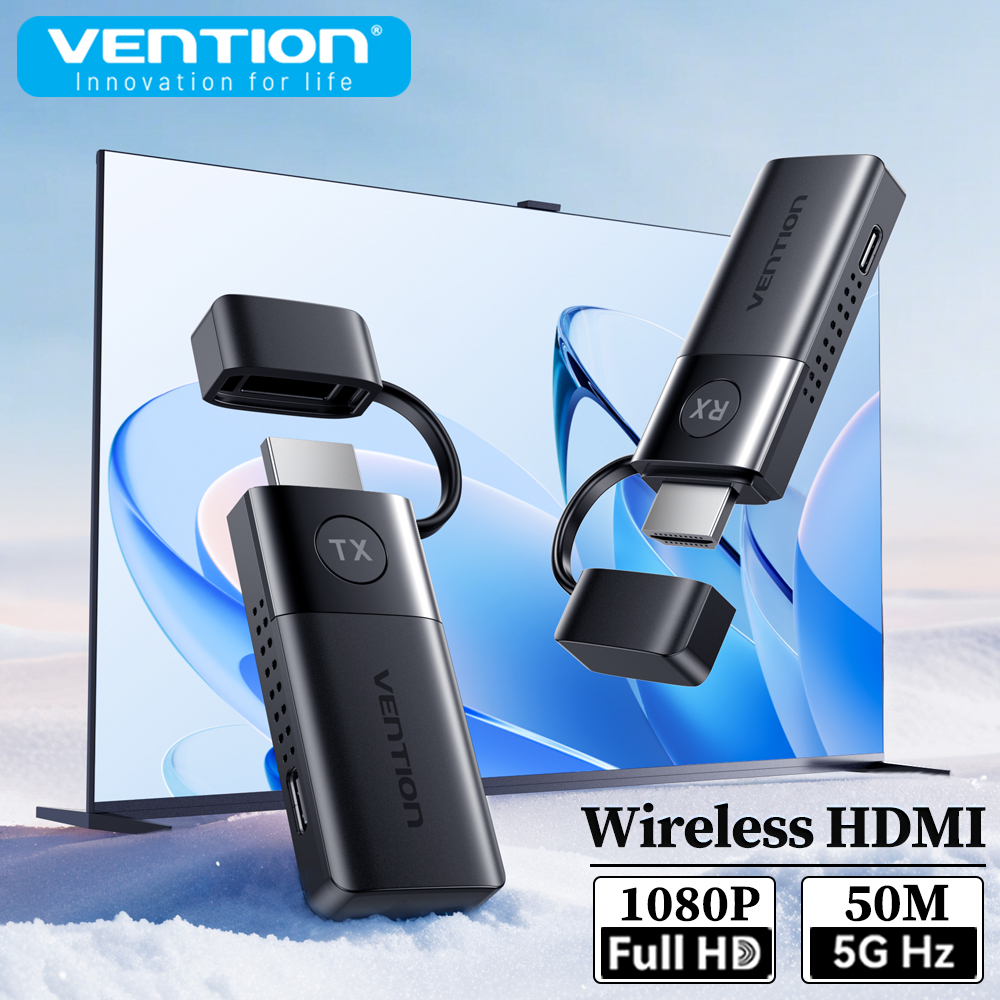 Smart Home For Pc - Vention Kablosuz HDMI Verici ve Alıcı
