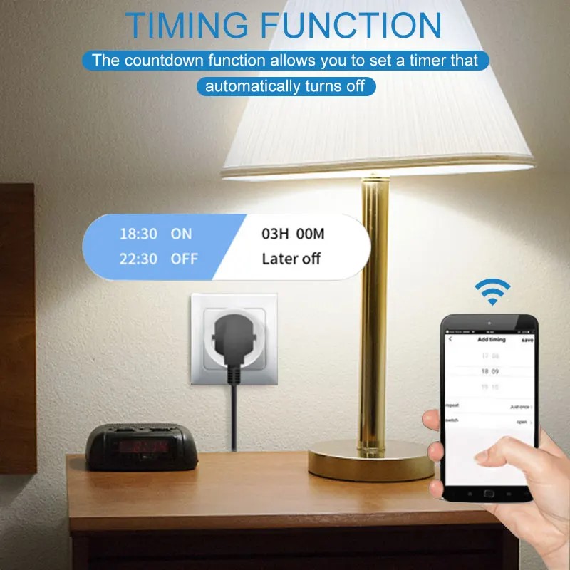 Tuya Akıllı Soket EU16A/20A Wi - Smart Home Networking incelemesi ve fiyatı