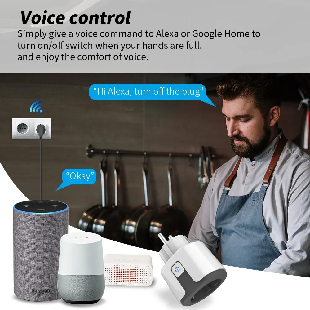 WiFi EU Akıllı Priz Tuya Uygul - Smart Home Proxmox incelemesi ve fiyatı