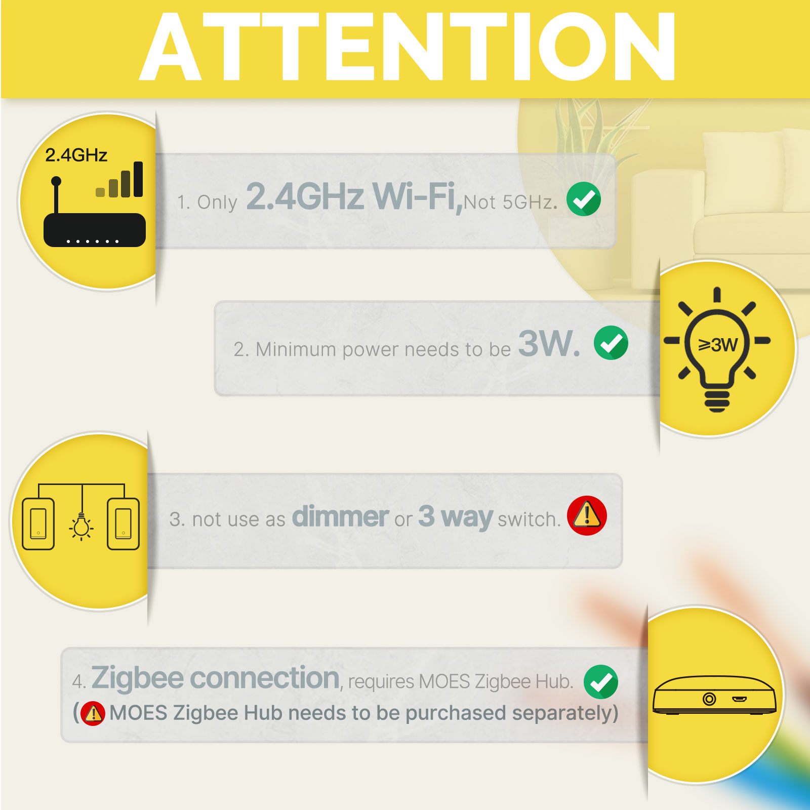 MOES ABD Standardı Zigbee Akıl - Smart Home Button incelemesi ve fiyatı