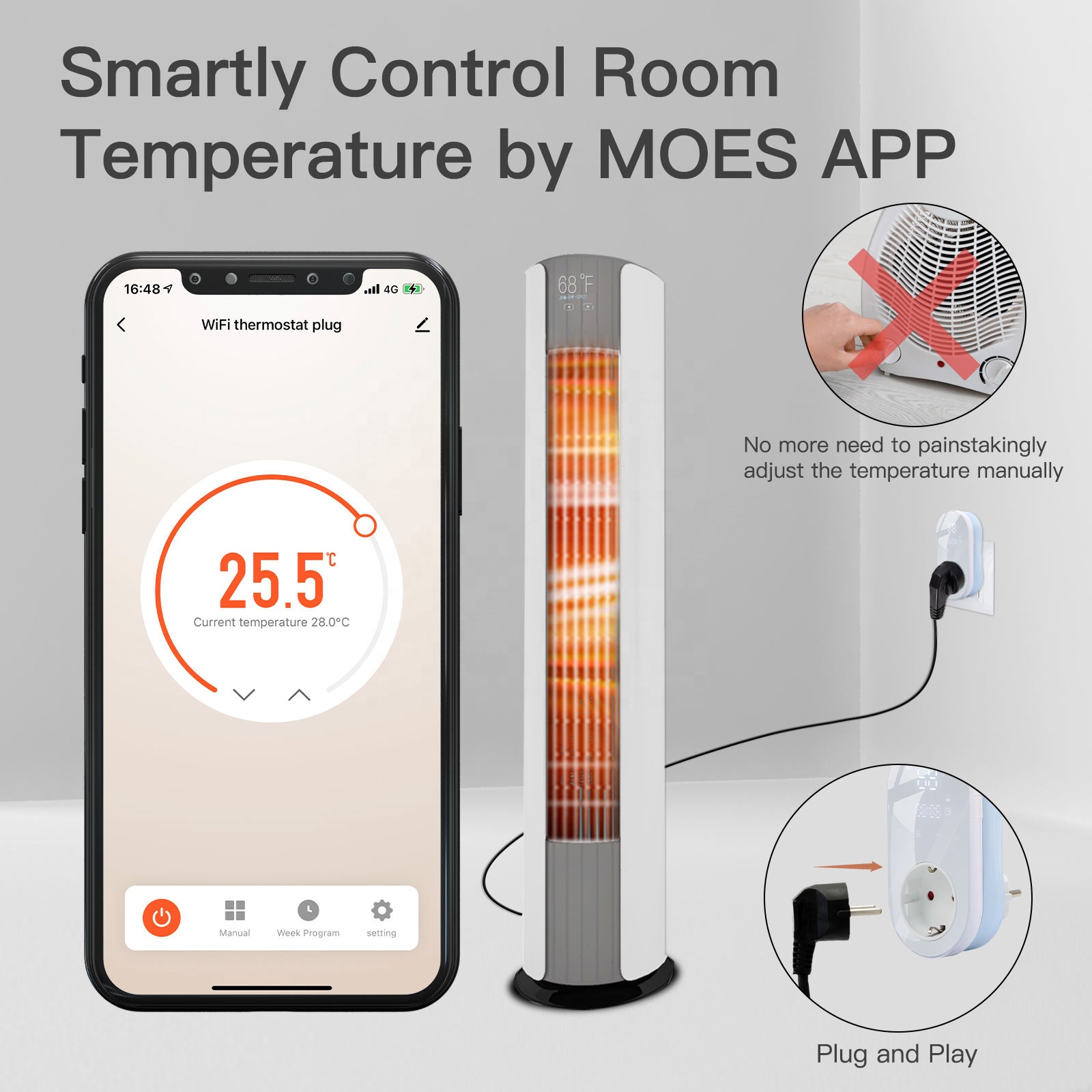 Akıllı WiFi Programlanabilir L - Wifi Smart Plug incelemesi ve fiyatı