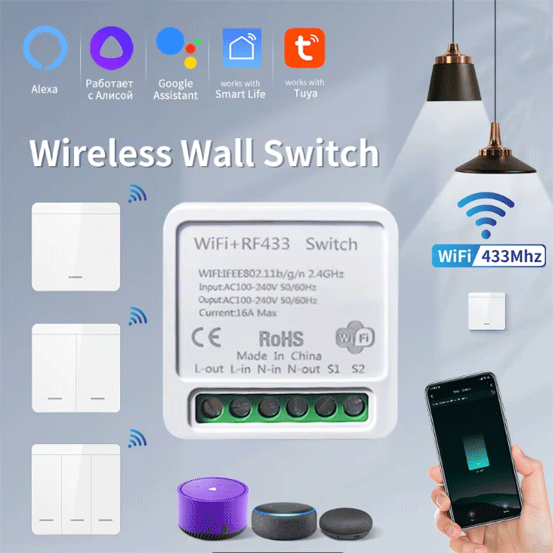 Tuya WiFi Akıllı Işık Anahtarı - Tuya Smart Switch incelemesi ve fiyatı