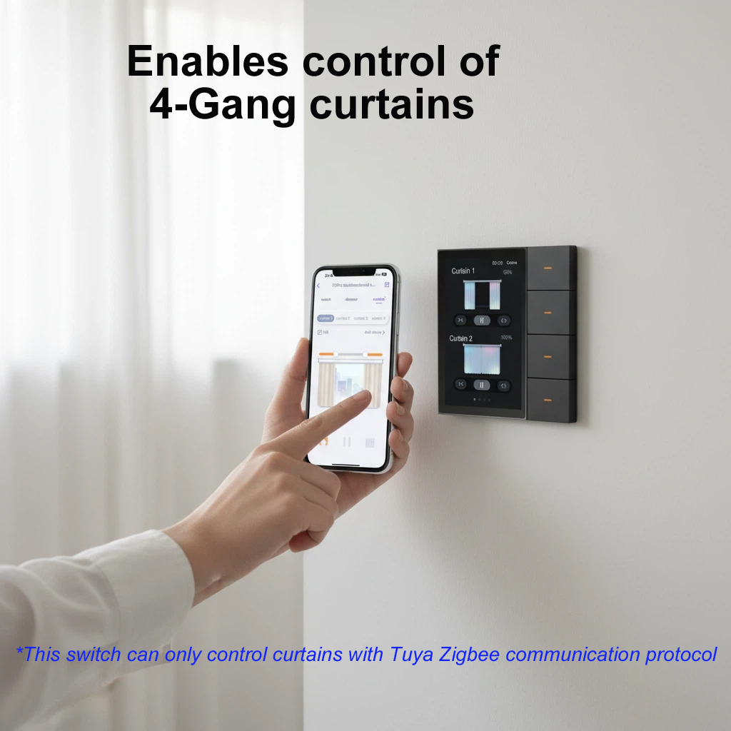F3-pro Tuya Akıllı Panel ZigBe - Smart Home Button incelemesi ve fiyatı