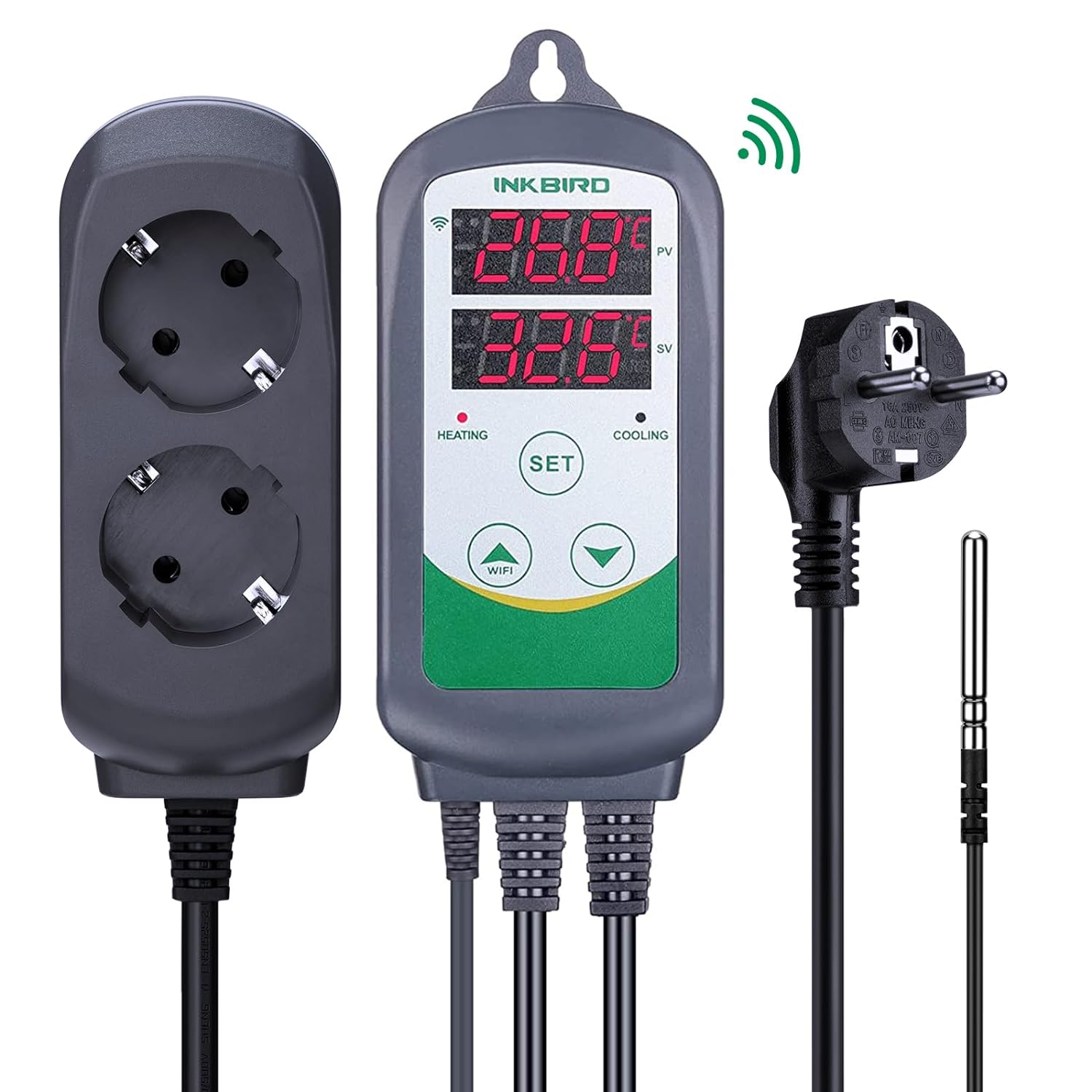 INKBIRD ITC-308-WiFi dijital s - Wifi Smart Plug incelemesi ve fiyatı