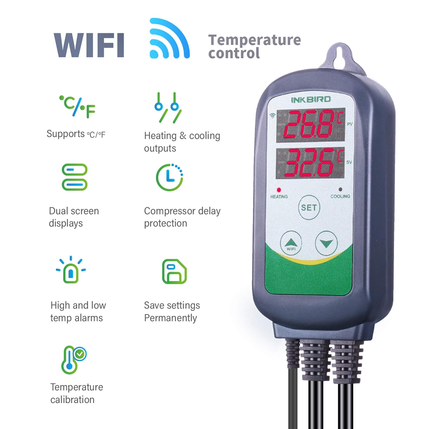 INKBIRD ITC-308-WiFi dijital s - Wifi Smart Plug incelemesi ve fiyatı