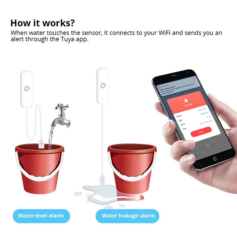Tuya WiFi Su Kaçağı Alarm Sens - Smart Home Project incelemesi ve fiyatı