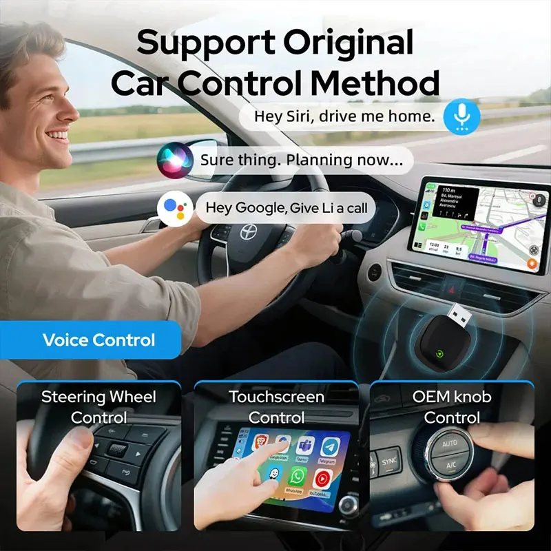 TrolinkTek Kablosuz CarPlay An - Wifi Smart Plug incelemesi ve fiyatı