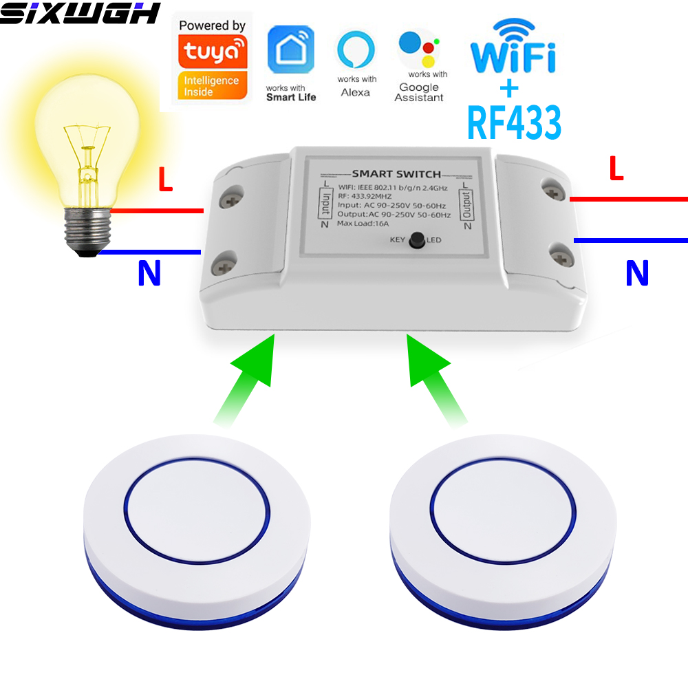 16A WiFi Tuya Akıllı Anahtar K - Smart Home Button incelemesi ve fiyatı