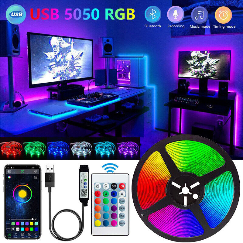 Bluetooth LED ışıklar şerit 50 - Smart Home Decor incelemesi ve fiyatı
