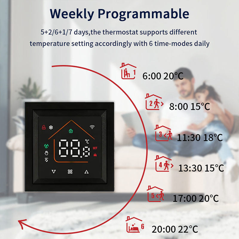 Akıllı WiFi Termostat Tuya Sma - Smart Home Proxmox incelemesi ve fiyatı