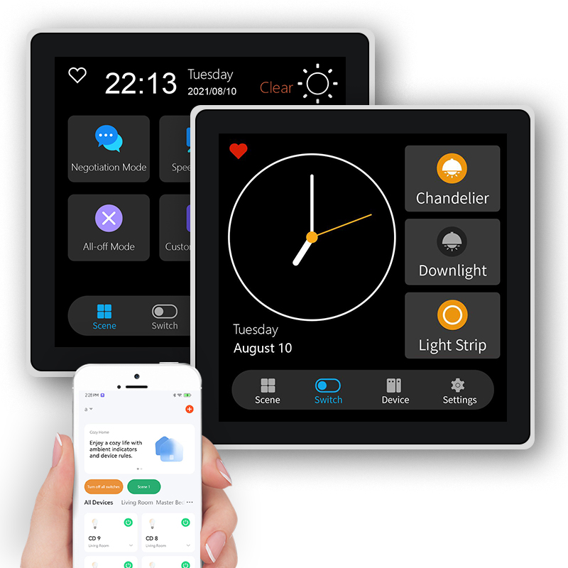FUERS 4 Inç Dokunmatik Ekran Ç - Smart Home Button incelemesi ve fiyatı