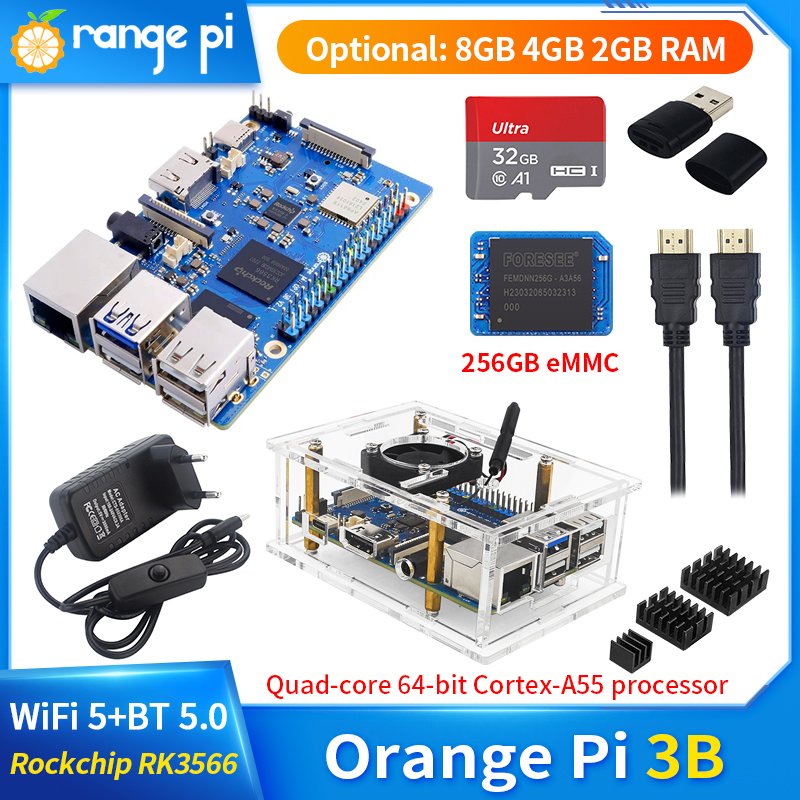 Turuncu Pi 3B 8GB 4GB 2GB Ram  - Smart Home For Pc incelemesi ve fiyatı