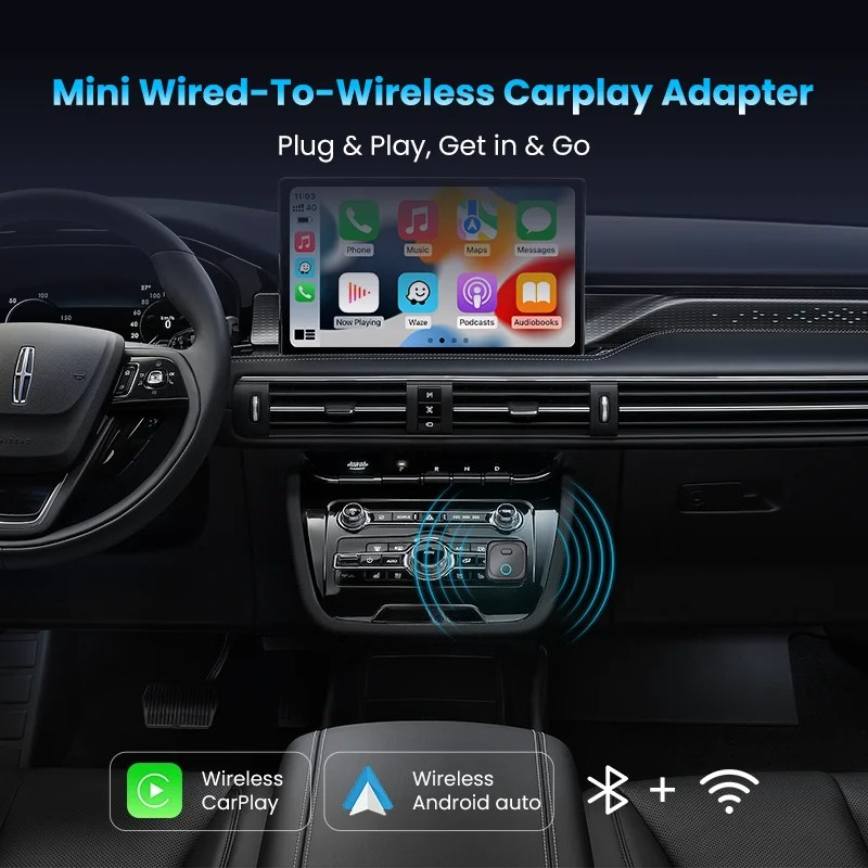 CA525-M Mini Kablolu CarPlay A - Wifi Smart Plug incelemesi ve fiyatı
