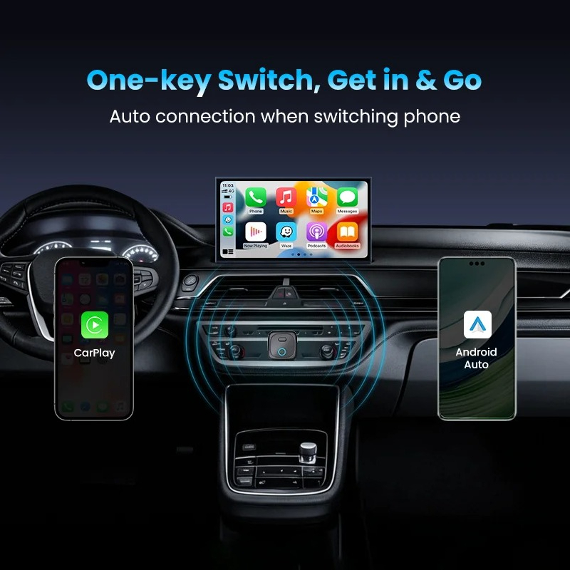 CA525-M Mini Kablolu CarPlay A - Wifi Smart Plug incelemesi ve fiyatı