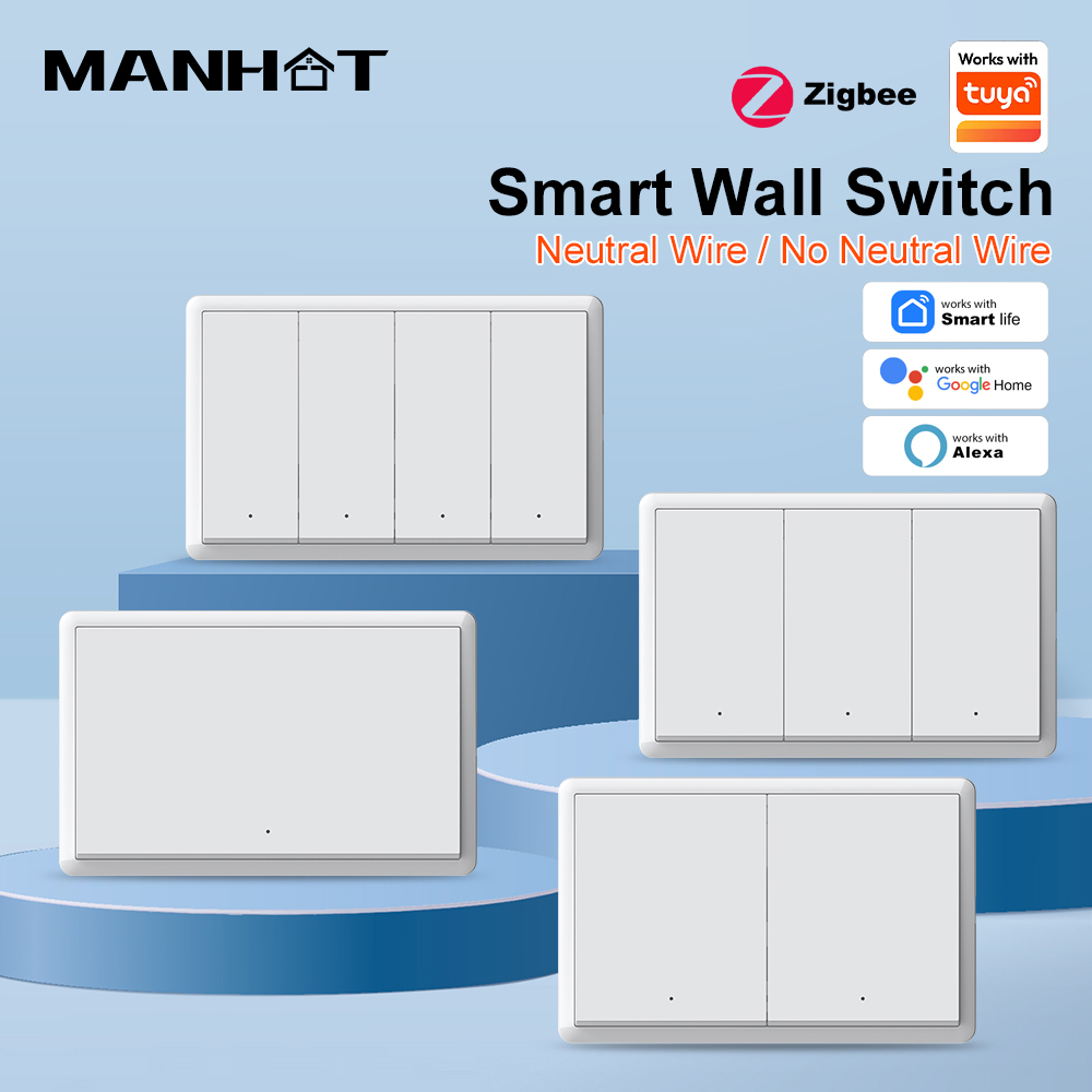 MANHOT ZigBee3.0 Akıllı Anahta - Tuya Smart Switch incelemesi ve fiyatı