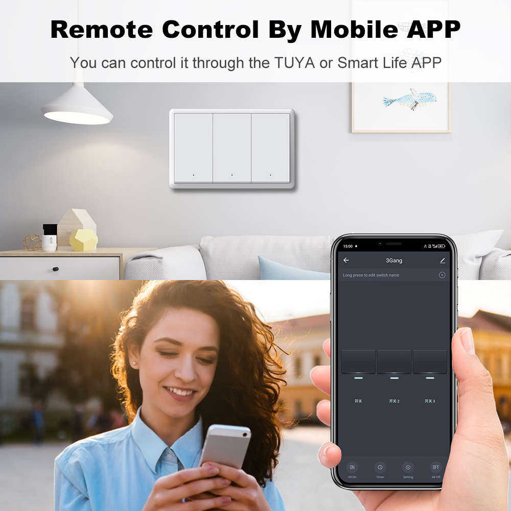 MANHOT ZigBee3.0 Akıllı Anahta - Tuya Smart Switch incelemesi ve fiyatı